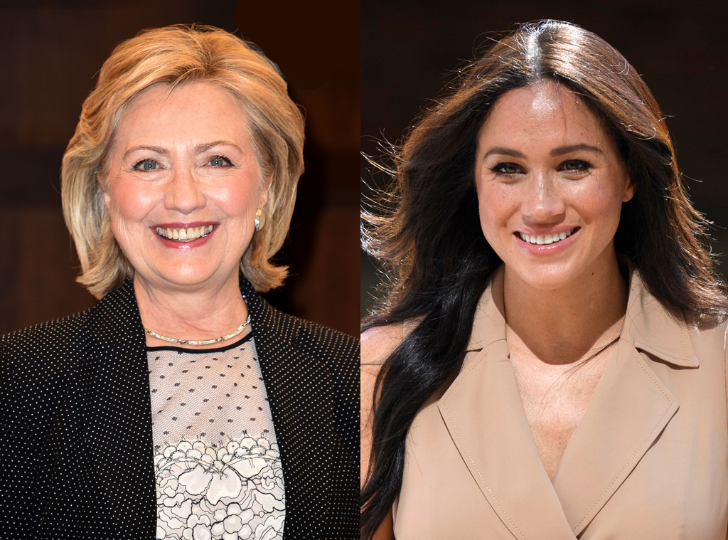 Image result for hillary clinton and meghan markle